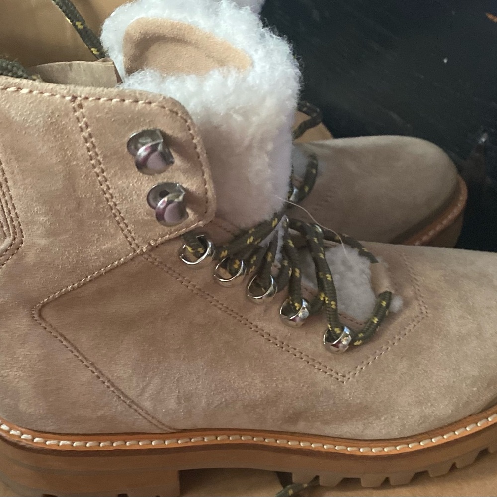 Marc Fisher Izzy Shearling  Boots NWOB - Picture 7 of 12
